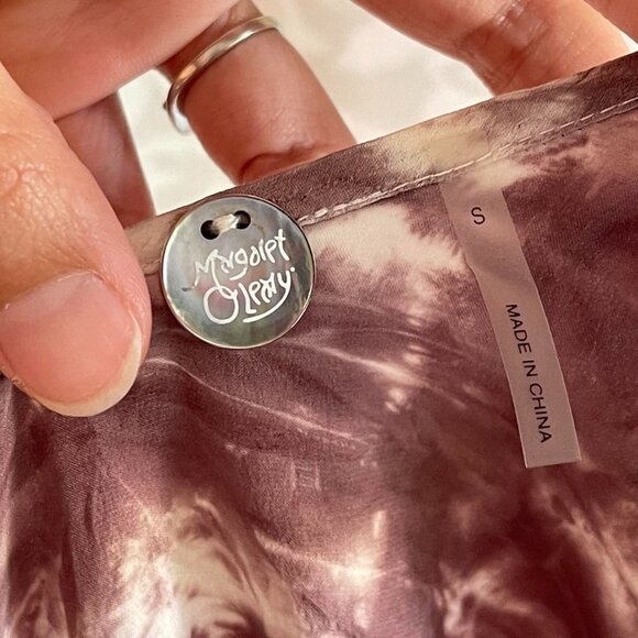 Silk Tie-Dye Blouse - Picture 4 of 8